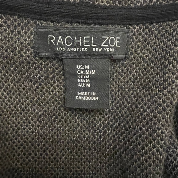 Rachel Zoe Hooded Camo Cardigan - Picture 4 of 5